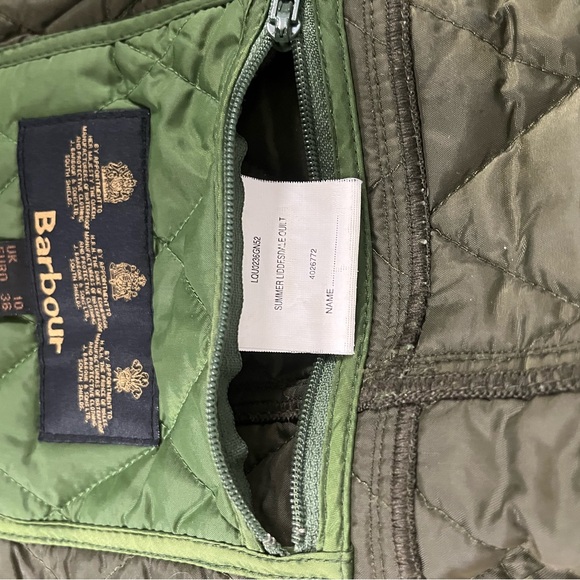Barbour Green Liddesdale Quilted Jacket (US 6, UK 10) - Picture 3 of 7